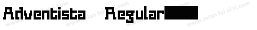 Adventista Regular字体转换